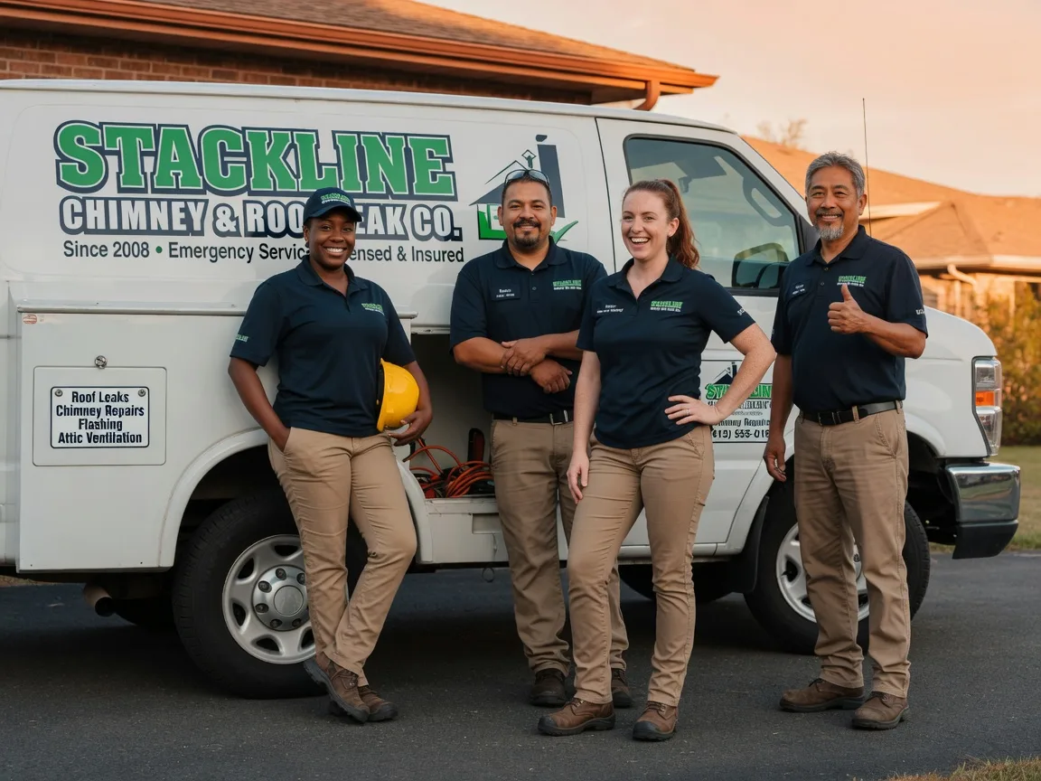 Chimney flashing repair company in East Windsor, CT